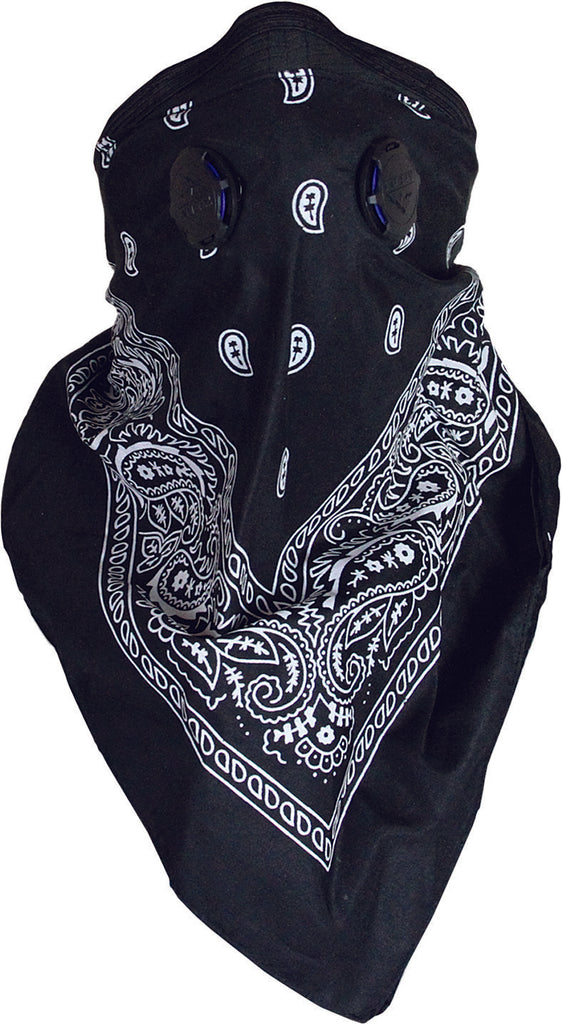 ATV TEK DUST MASK BANDANNA BLACK BDMBLK-atv motorcycle utv parts accessories gear helmets jackets gloves pantsAll Terrain Depot