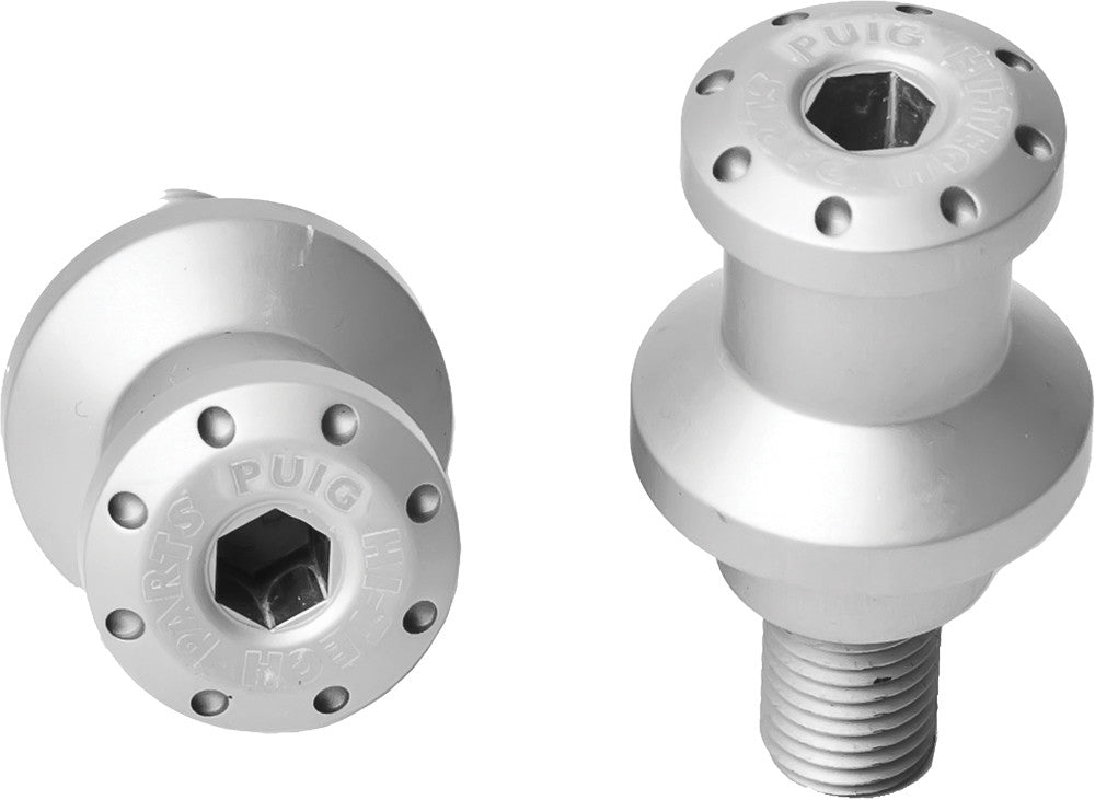 PUIG SWINGARM SPOOLS HI-TECH 6MM SILVER 2/PK 5922P