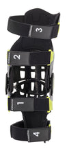 Load image into Gallery viewer, ALPINESTARS BIONIC 7 KNEE SET SILVER/YELLOW MD 6501319-195-M
