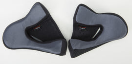 GMAX GM-44 CHEEK PADS 20MM GREY LG G999661