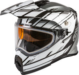GMAX AT-21S ADVENTURE EPIC SNOW HELMET SILVER/WHITE/BLACK SM G2211124
