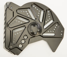 SPG BILLET BRAKE ROTOR COVER BLACK SKI DOO XM/XS SDBBC100-BK-atv motorcycle utv parts accessories gear helmets jackets gloves pantsAll Terrain Depot
