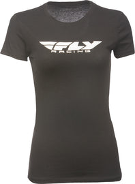 FLY RACING FLY WOMEN'S CORPORATE TEE BLACK XL 356-0370X-atv motorcycle utv parts accessories gear helmets jackets gloves pantsAll Terrain Depot
