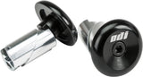 ODI ALUMINUM BAR END PLUGS BLACK F71APB
