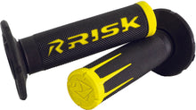 Load image into Gallery viewer, RISK RACING FUSION 2.0 MOTORCYCLE GRIPS YELLOW 288