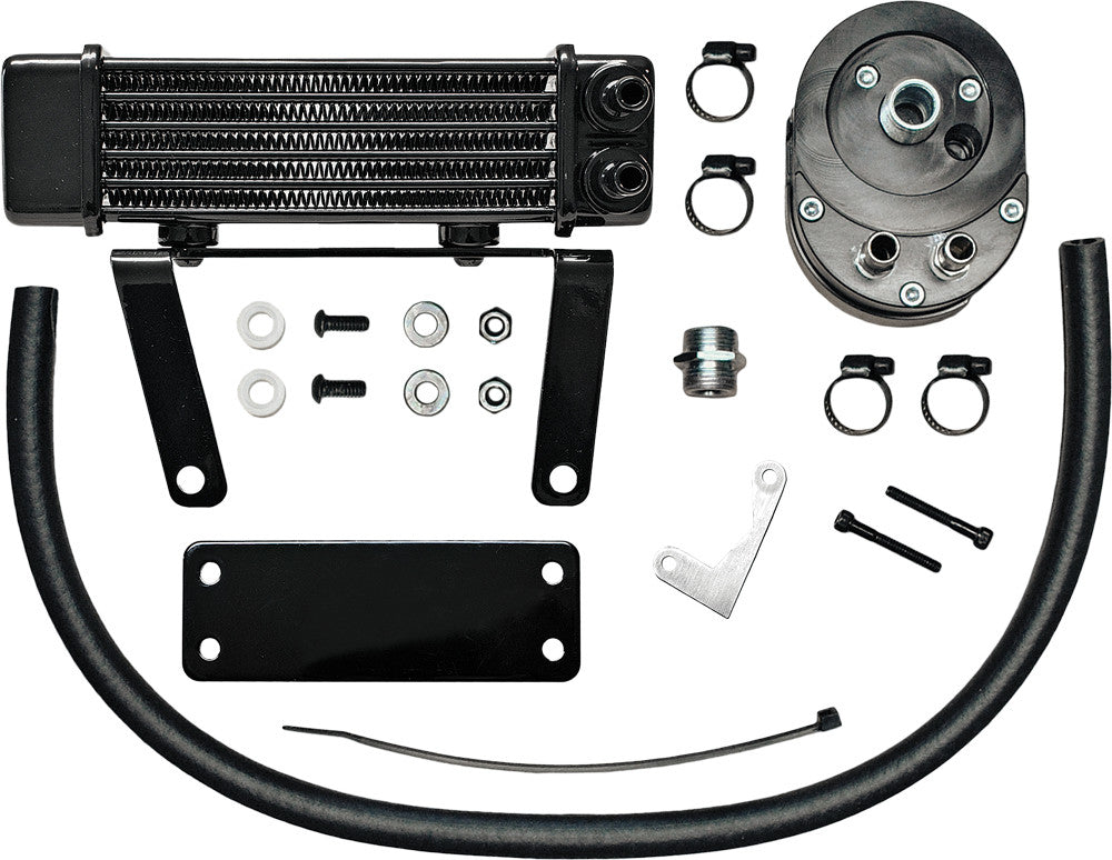 JAGG LOWMOUNT OIL COOLER BLACK 750-1290