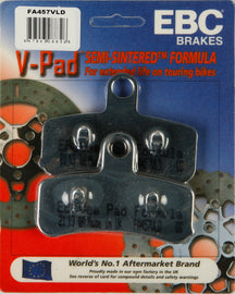 EBC BRAKE PADS V-SERIES CHROME FA457VLD-atv motorcycle utv parts accessories gear helmets jackets gloves pantsAll Terrain Depot