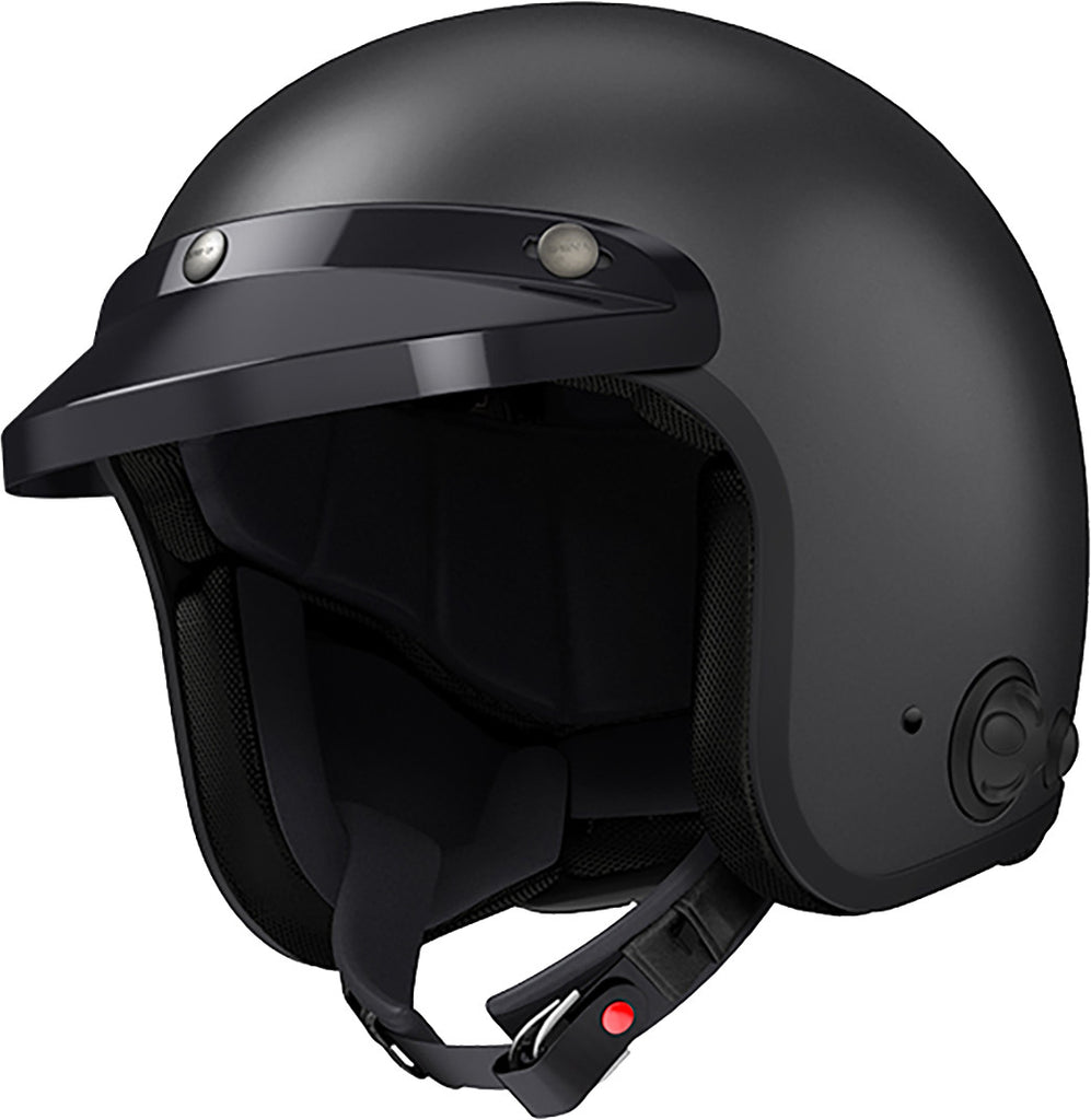SAVAGE OPEN FACE MATTE BLACK XS-atv motorcycle utv parts accessories gear helmets jackets gloves pantsAll Terrain Depot