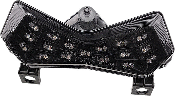 COMP. WERKES INTEGRATED TAIL LIGHT BLACK/SMOKE ZX250R MPH-40037B