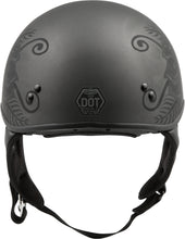 Load image into Gallery viewer, GMAX HH-65 HALF HELMET DEVOTION NAKED MATTE BLACK XL G1652227