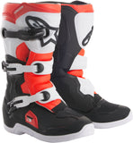 ALPINESTARS TECH 3S BOOTS BLACK/WHITE/RED SZ 05 2014018-1231-5