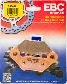 EBC BRAKE PADS FA609R-atv motorcycle utv parts accessories gear helmets jackets gloves pantsAll Terrain Depot