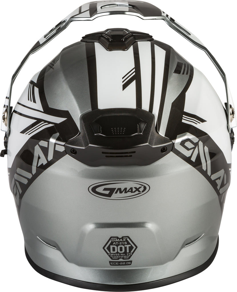 GMAX AT-21S ADVENTURE EPIC SNOW HELMET SILVER/WHITE/BLACK XL G2211127
