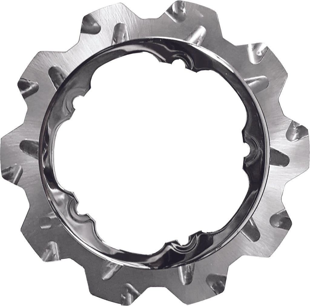 LYNDALL BRAKES HIGH CARBON STEEL PERIMETER ROTOR CHROME 11.8" 537-2215