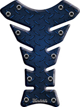 Load image into Gallery viewer, KEITI TANK PAD DIAMOND PLATE BLUE KT8350B