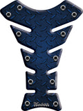 KEITI TANK PAD DIAMOND PLATE BLUE KT8350B