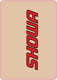 D'COR UPPER FORK DECAL SHOWA RED 40-80-104