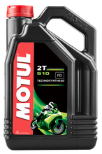 Load image into Gallery viewer, MOTUL 510 2T PREMIX SYNTHETIC BLEND 4-LITER 104030