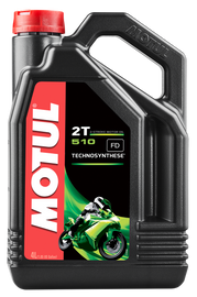 MOTUL 510 2T PREMIX SYNTHETIC BLEND 4-LITER 104030