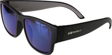 Load image into Gallery viewer, BOMBER GOMER BOMB FLOATING EYEWEAR MATTE BLACK W/BLUE MIRROR LENS GM101-BM
