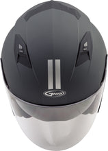Load image into Gallery viewer, GMAX OF-77 OPEN-FACE DOWNEY HELMET MATTE GREY/SILVER XS G3774023