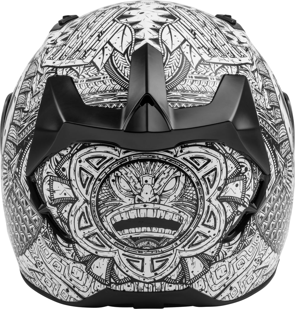 FLY RACING REVOLT CODEX HELMET WHITE/BLACK XS 73-8376XS