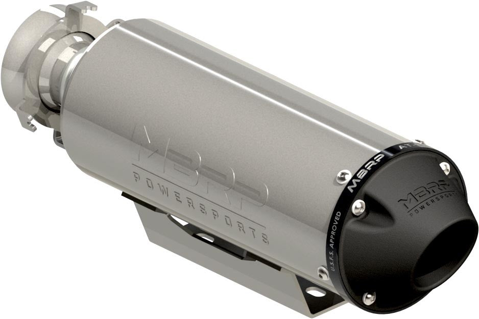 MBRP PT SLIP-ON SINGLE EXHAUST WILDCATT XX AT-9708PT