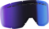 SCOTT SMB LENS HUSTLE/TYRANT/SPLIT DL ACS ILLUM BLUE CHROME 264584-237
