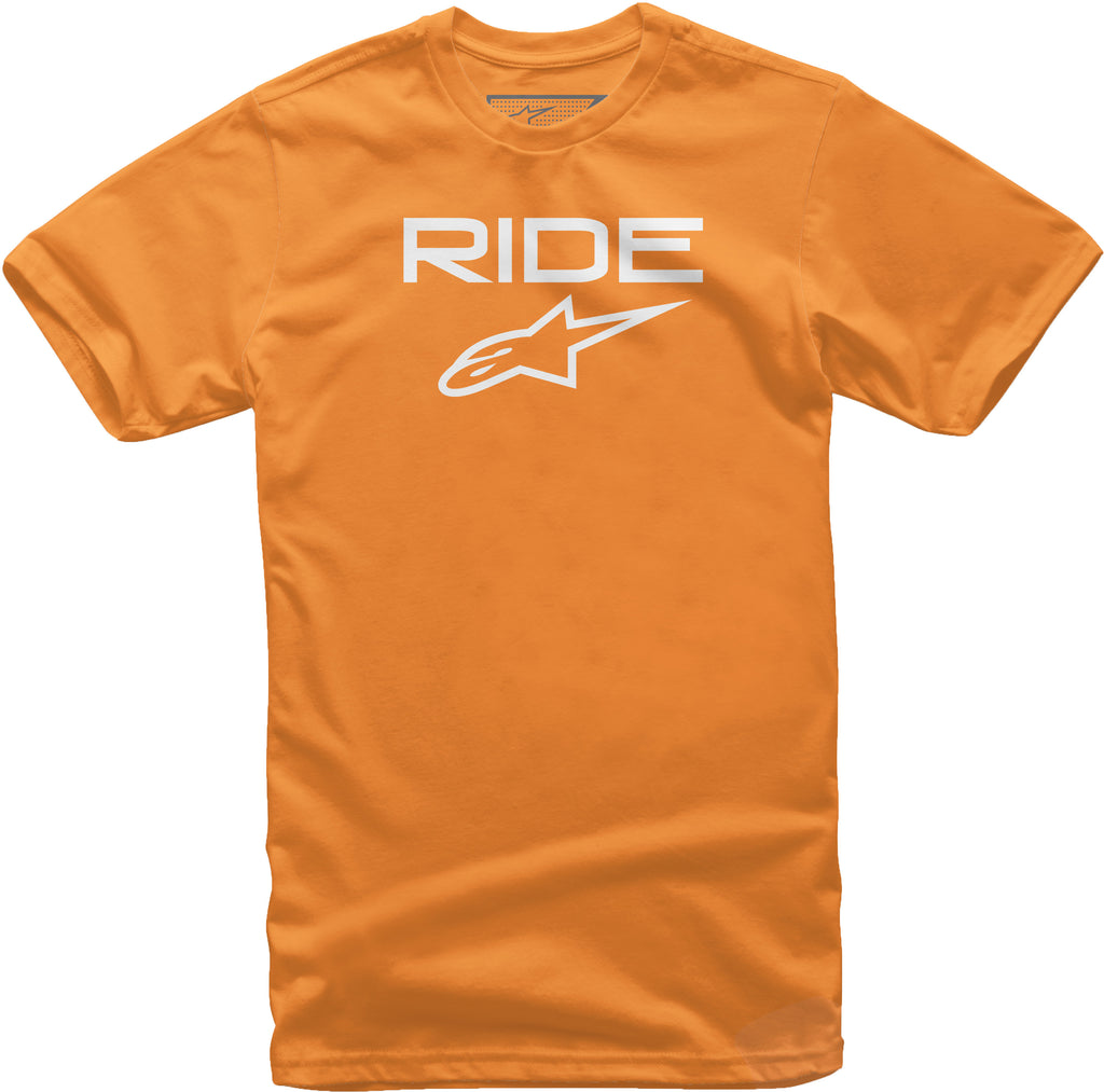 ALPINESTARS YOUTH RIDE 2.0 TEE ORANGE/WHITE SM 3038-72000-4020-S