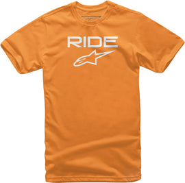 ALPINESTARS YOUTH RIDE 2.0 TEE ORANGE/WHITE XS 3038-72000-4020-XS