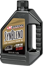 Load image into Gallery viewer, MAXIMA SYN BLEND 15W50 1LT 12/CASE 30-36901B