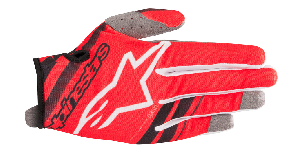 ALPINESTARS RADAR GLOVES RED/BLACK 2X 3561819-31-XXL