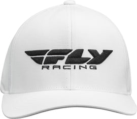 FLY RACING FLY PODIUM HAT WHITE YOUTH 351-0384Y-atv motorcycle utv parts accessories gear helmets jackets gloves pantsAll Terrain Depot