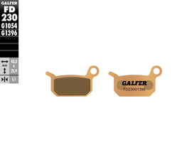 GALFER BRAKE PADS SINTERED FD230G1396 FD230G1396