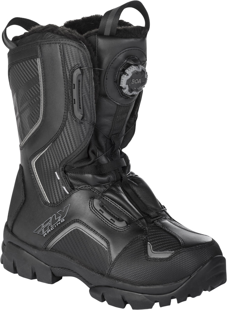 FLY RACING MARKER BOA BOOTS BLACK SZ 13 361-96213