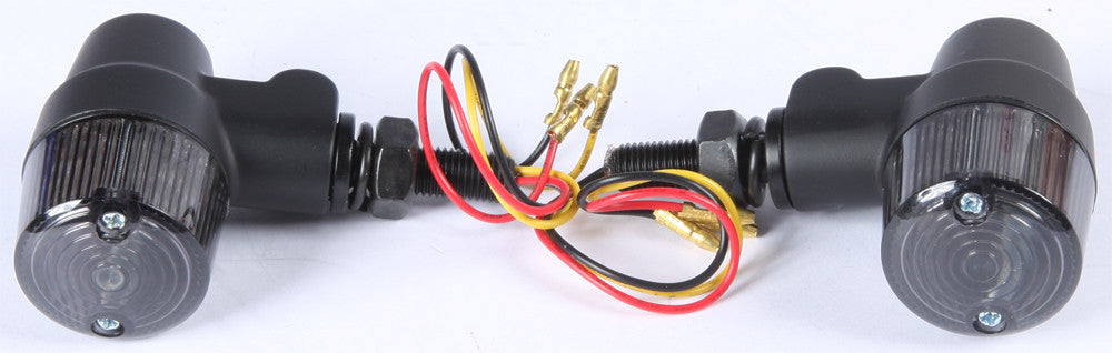 K&S STYLE 3 LED TURN SIGNAL BLACK W/SMOKE LENS 26-8631-atv motorcycle utv parts accessories gear helmets jackets gloves pantsAll Terrain Depot