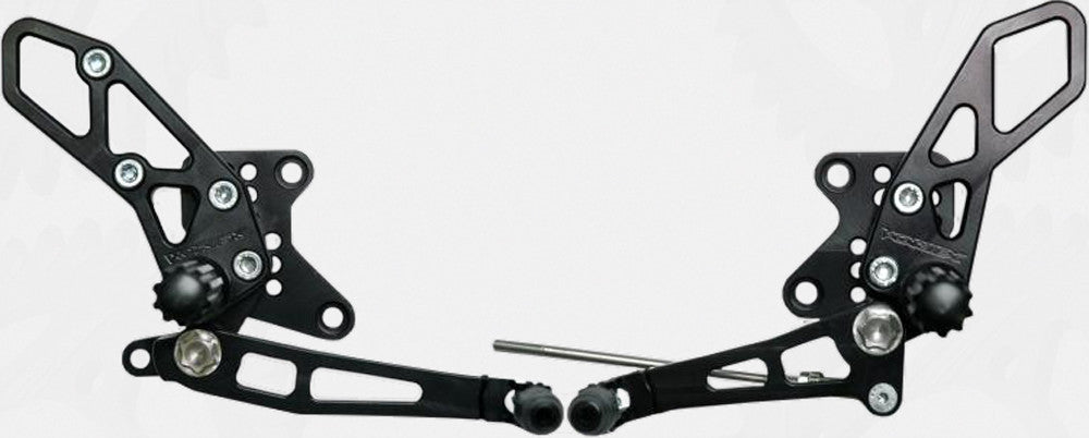 VORTEX REAR SET BLACK RS424K-atv motorcycle utv parts accessories gear helmets jackets gloves pantsAll Terrain Depot