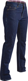 FLY RACING WOMEN'S FORTRESS JEANS INDIGO SZ 06 #6049 478-362~6