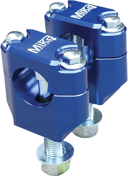 MIKA METALS RUBBER MOUNTED CLAMPS BLUE 1-1/8" BLUE MK-BU-118-atv motorcycle utv parts accessories gear helmets jackets gloves pantsAll Terrain Depot