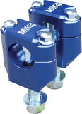 MIKA METALS RUBBER MOUNTED CLAMPS BLUE 7/8
