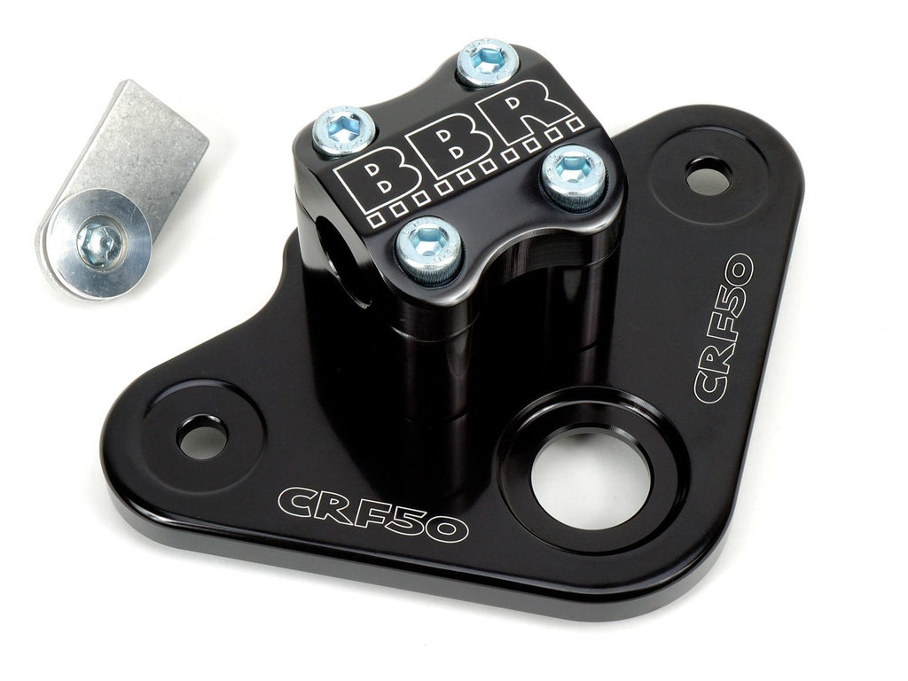 BBR TRIPLE CLAMP BLACK 510-HXR-5012