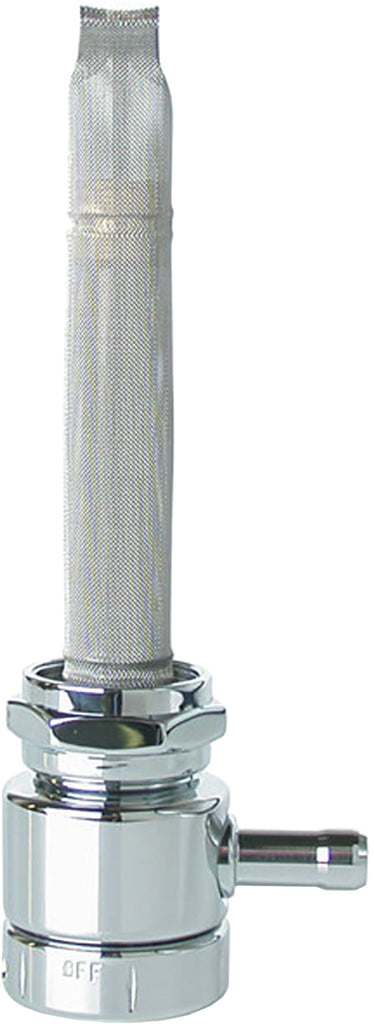 PINGEL ENT POWER-FLO PETCOCK CHROME WITH RES 22MM KNOB CNTRL 6311-CR-K