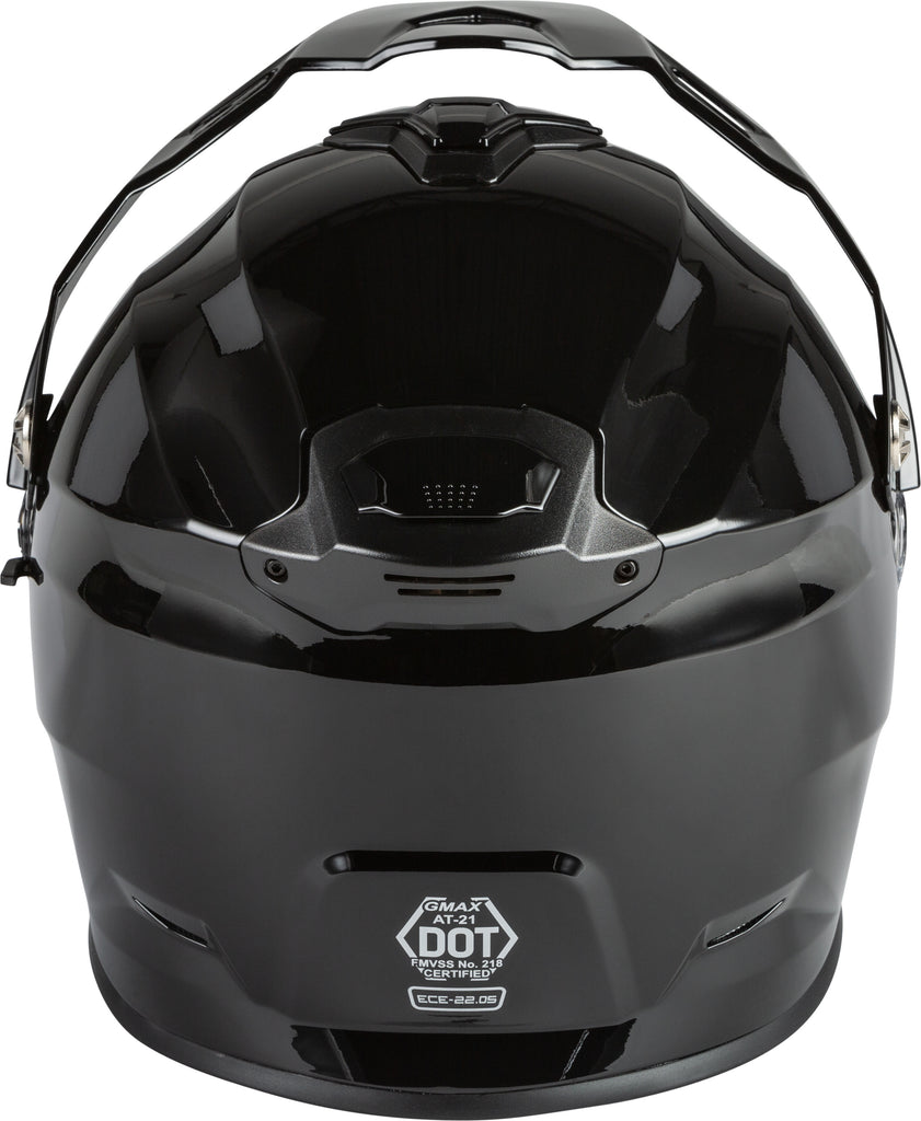 GMAX AT-21S ADVENTURE SNOW HELMET BLACK SM G2210024