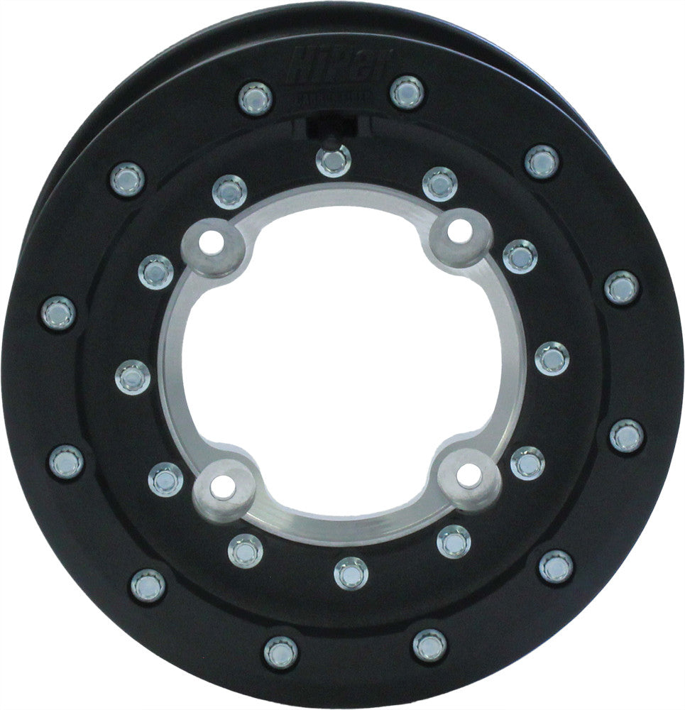 HIPER TECH 3 9X8 SNGL LCK 4/110 & 4/115 WHEEL 4+5 0980-YHR-SBL-BK