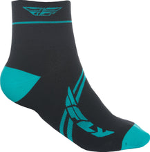 Load image into Gallery viewer, FLY RACING ACTION SOCKS TEAL/BLACK LG/XL 350-0368L