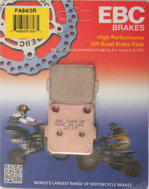 EBC BRAKE PADS FA84/3R-atv motorcycle utv parts accessories gear helmets jackets gloves pantsAll Terrain Depot