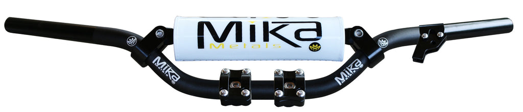 MIKA METALS MIKA 7/8 HANDLEBAR WHT PW50 W/CLAMPS MK-78-PW