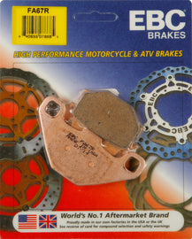 EBC BRAKE PADS FA67R-atv motorcycle utv parts accessories gear helmets jackets gloves pantsAll Terrain Depot