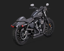Load image into Gallery viewer, Vance &amp; Hines Shortshots Staggered Exhaust for Harley V-Twin Black 47229