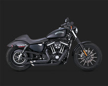 Load image into Gallery viewer, Vance &amp; Hines Shortshots Staggered Exhaust for Harley V-Twin Black 47229